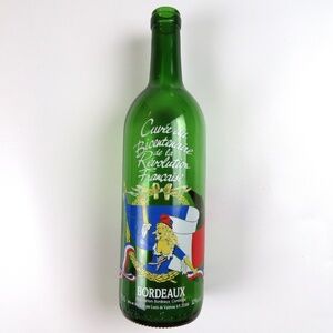 VTG Empty 1989 Cuvée du Bicentenaire Bordeaux Wine Bottle, Collector, Decor